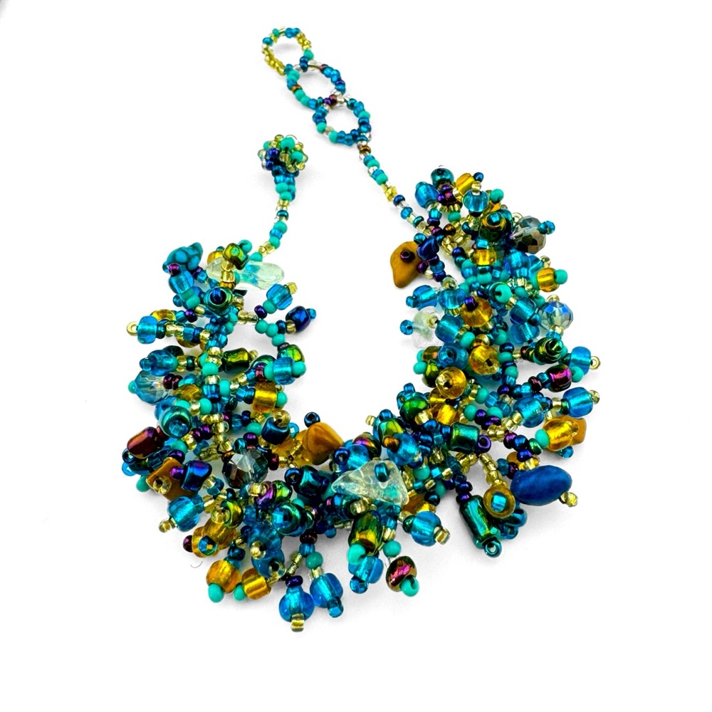Handmade Beaded Jewelry Set - Picture 4 of 8